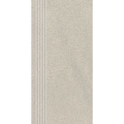 Paradyż Arkesia stopnica 29,8x59,8 cm prosta nacinana grys szary mat