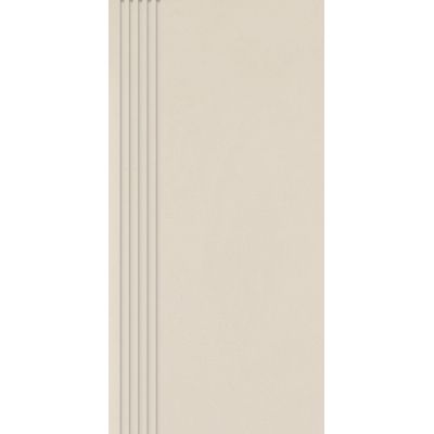 Paradyż Intero stopnica 29,8x59,8 cm prosta nacinana biały mat