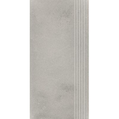 Paradyż Naturstone stopnica 29,8x59,8 cm prosta nacinana antracyt mat