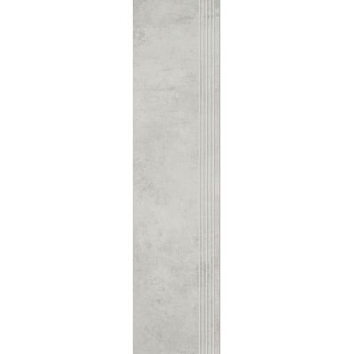 Paradyż Scratch stopnica 29,8x119,8 cm prosta nacinana biały półpoler