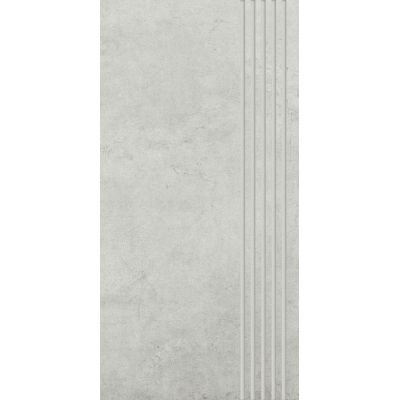 Paradyż Scratch stopnica 29,8x59,8 cm prosta nacinana biały mat