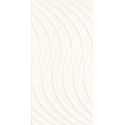 Paradyż Porcelano płytka ścienna 30x60 cm STR biała