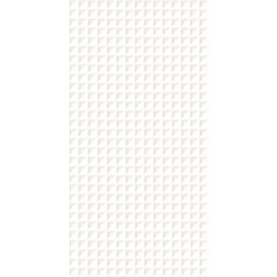 Paradyż Esten płytka ścienna 29,5x59,5 cm motyw C STR biała