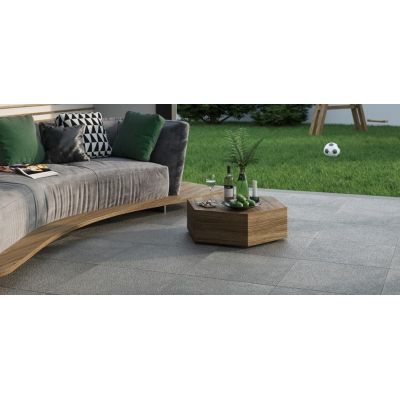 Paradyż Terrace płytka podłogowa 59,5x59,5 cm tarasowa grys szary mat