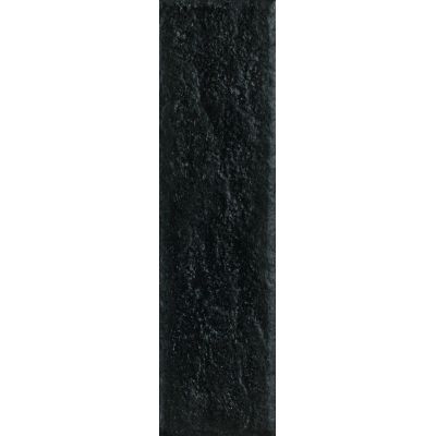 Paradyż Scandiano płytka elewacyjna 6,6x24,5 cm STR czarny mat