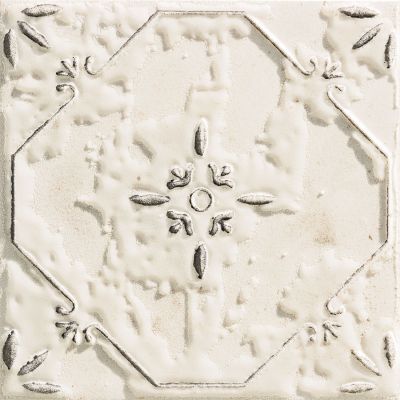 Tubądzin Tinta white dekor ścienny 14,8x14,8 cm