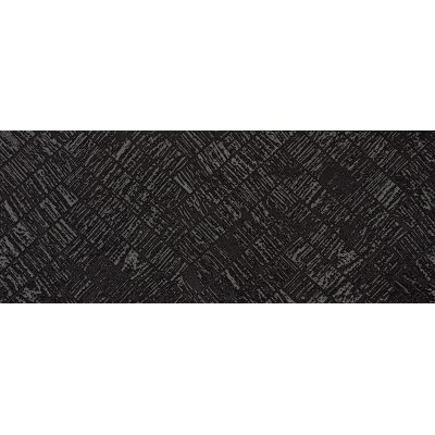 Tubądzin Modern Basalt black dekor ścienny 29,8x74,8 cm