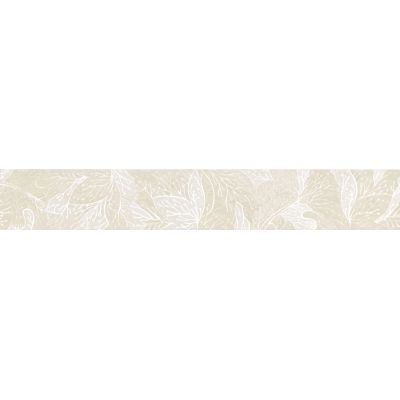 Tubądzin Obsydian white listwa ścienna 59,8x9,8 cm 