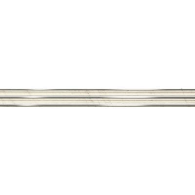 Tubądzin Larda listwa ścienna 74,8x7,2 cm biały połysk