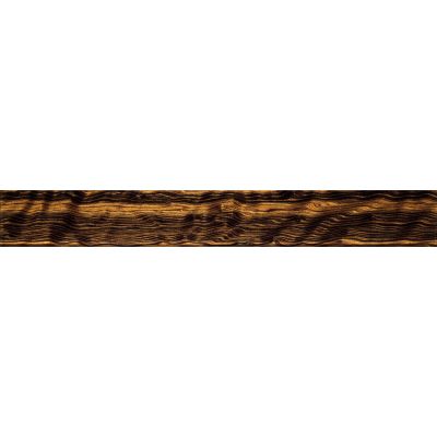 Tubądzin Venatello listwa ścienna 74,8x9,8 cm brązowy połysk