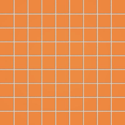 Tubądzin Pastel Pomarańczowy Mat mozaika ścienna 30,1x30,1 cm