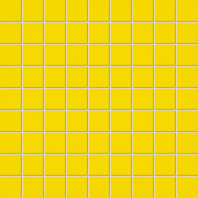 Tubądzin Pastel Żółty Mat mozaika ścienna 30,1x30,1 cm