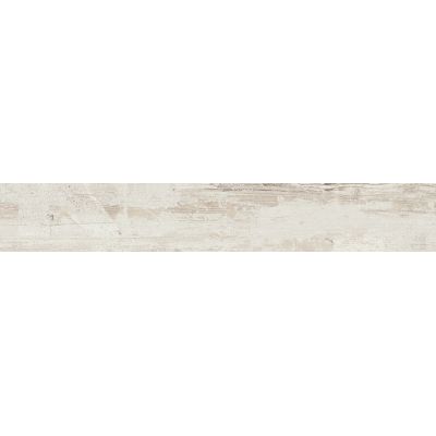 Tubądzin Wood Work White płytka podłogowa 19X119,8 cm STR brązowa