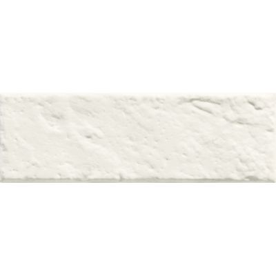 Tubądzin All in white 6 płytka ścienna 23,7x7,8 cm STR biały mat