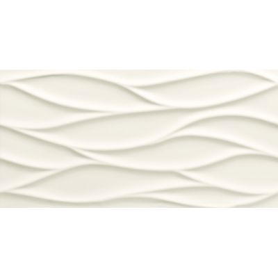 Tubądzin All in white 3 STR płytka ścienna 29,8x59,8 cm