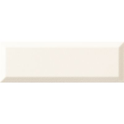 Tubądzin Elementary płytka ścienna 23,7x7,8 cm biały półmat
