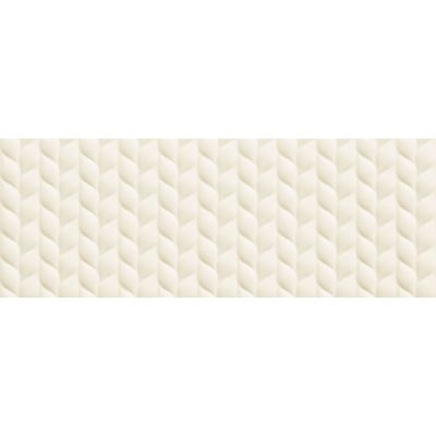 Tubądzin House of Tones white B STR płytka ścienna 89,8x32,8 cm