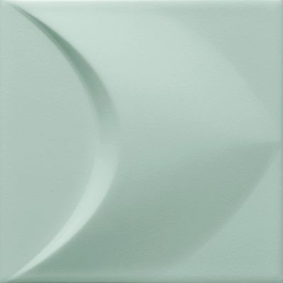 Tubądzin Colour mint STR 2 płytka ścienna 14,8x14,8 cm 