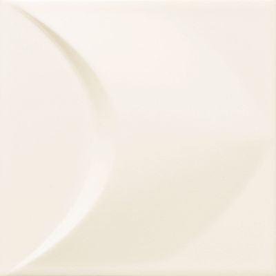 Tubądzin Colour white STR 2 płytka ścienna 14,8x14,8 cm 