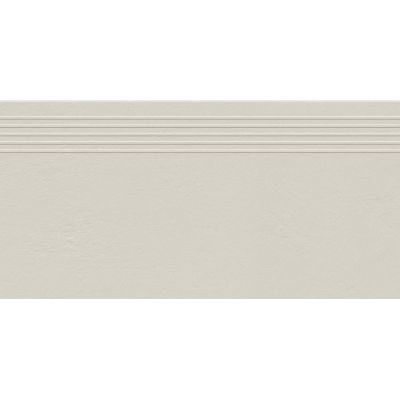 Tubądzin Industrio Light Grey Matstopnica podłogowa 59,8x29,6 cm