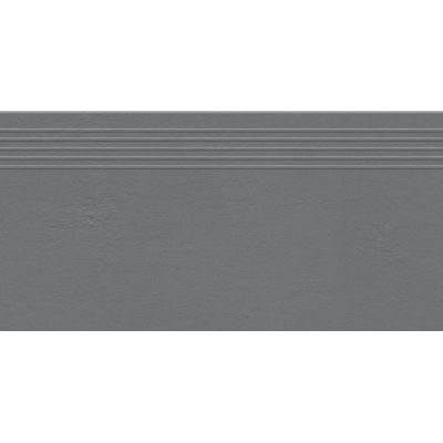 Tubądzin Industrio Graphite Matstopnica podłogowa 59,8x29,6 cm