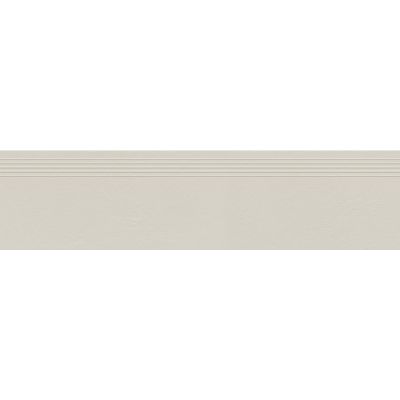 Tubądzin Industrio Light Grey Matstopnica podłogowa 119,8x29,6 cm