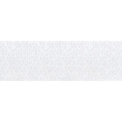 Euroceramic Bag Textil Blanco płytka ścienna 60x20 cm STR biały połysk