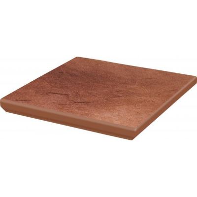 Paradyż Taurus stopnica 33x33 cm brązowa
