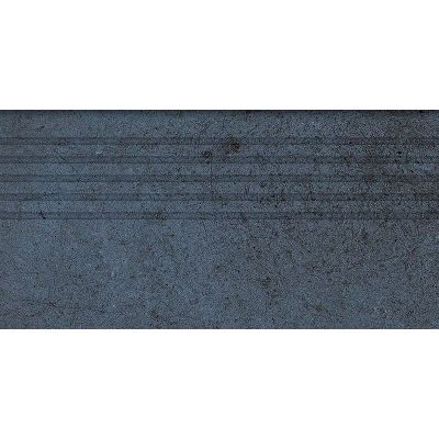 Tubądzin Torano anthrazite Mat stopnica podłogowa 59,8x29,6 cm