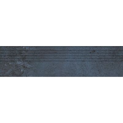 Tubądzin Torano anthrazite Mat stopnica podłogowa 119,8x29,6 cm