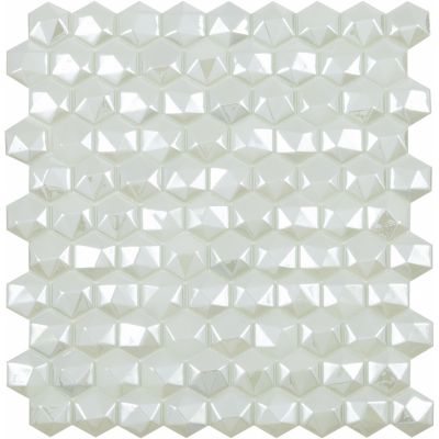 Vidrepur Mozaika Diamond White STR 350/D mozaika ścienna 31,7x30,12 cm