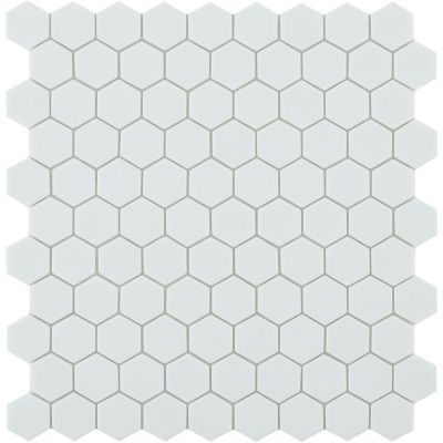 Vidrepur Nordic White Matt Hex 910 mozaika ścienna 30x29 cm