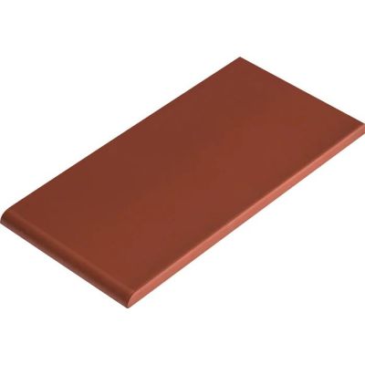 Cerrad Burgund płytka parapetowa 20x10 cm czerwona