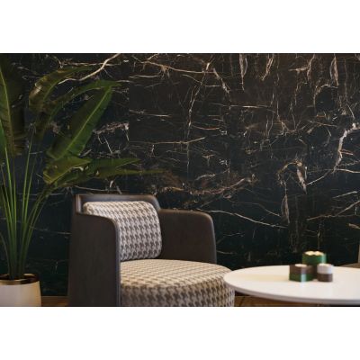 Cerrad Marquina płytka ścienno-podłogowa 59,7x59,7 cm czarna