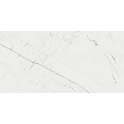 Cerrad x La Mania Marmo Thassos płytka ścienno-podłogowa 159,7x79,7 cm biała