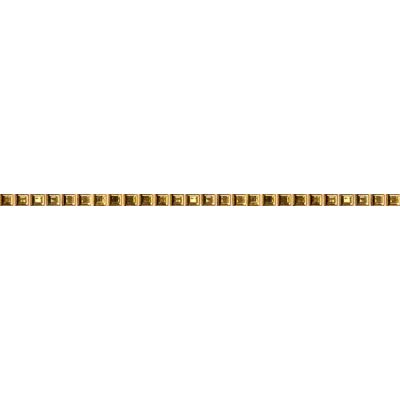 Ceramstic Golden listwa ścienna 30x1 cm złota