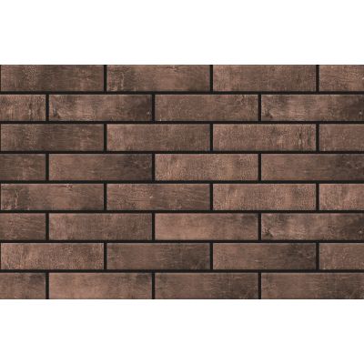 Cerrad Loft Brick płytka klinkierowa 24,5x6,5 cm brązowa