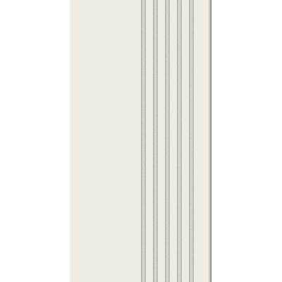 Tubądzin Cielo e Terra Bianco stopnica 59,8x29,6 cm