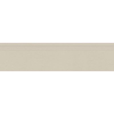 Tubądzin Industrio Cream stopnica 119,8x29,6 cm beżowa