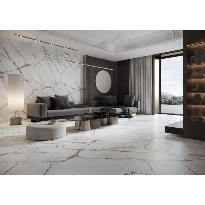 Cerrad Ovation Light Grey płytka ścienno-podłogowa 119,7x119,7 cm szara