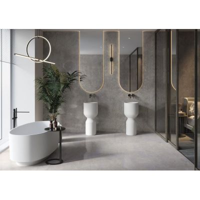 Cerrad Textural płytka ścienno-podłogowa 119,7x59,7 cm szara