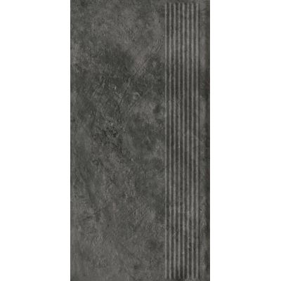 Paradyż Ardis Dark stopnica 60x30 cm szara