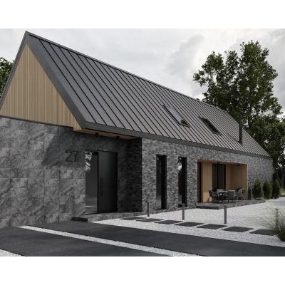 Paradyż Ardis Dark stopnica 60x30 cm szara