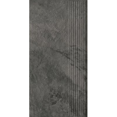 Paradyż Ardis Dark stopnica 60x30 cm szara