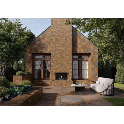 Paradyż Ardis Rust stopnica 60x30 cm brązowa