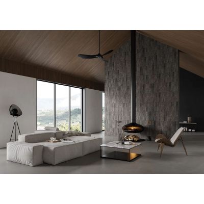 Paradyż Carrizo Basalt płytka elewacyjna 40x6,6 cm szara