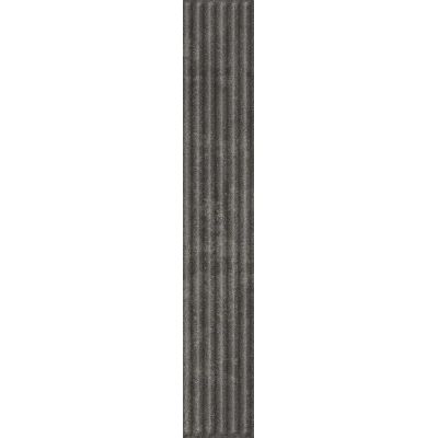 Paradyż Carrizo Basalt Stripes płytka elewacyjna 40x6,6 cm szara