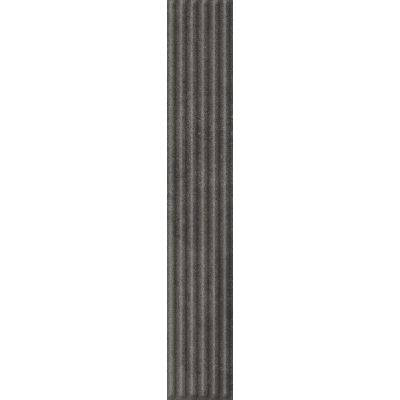 Paradyż Carrizo Basalt Stripes płytka elewacyjna 40x6,6 cm szara