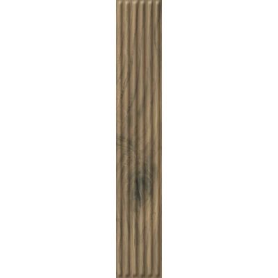 Paradyż Carrizo Wood Stripes płytka elewacyjna 40x6,6 cm brązowa