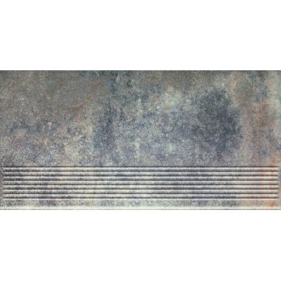 Paradyż Viano stopnica 60x30 cm szara